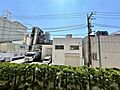 バルコニーから...