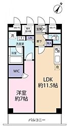 ライオンズマンション南大塚 1LDKの間取図画像