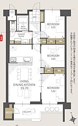 京王北野マンション C号棟