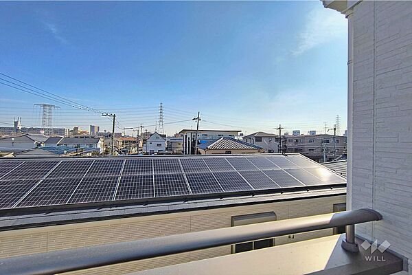 バルコニーを拡大表示