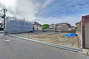全3区画の分譲地（北西側から）［2026年4月19日撮影］