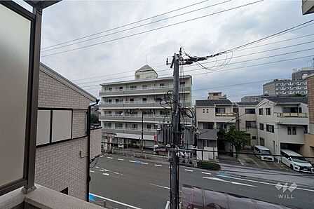 北側バルコニーからの眺め（北西方向）［2026年7月4日撮影］