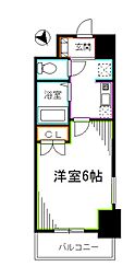 Jewel西荻窪 1Kの間取図画像