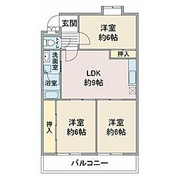 メルローズ2号館 3階