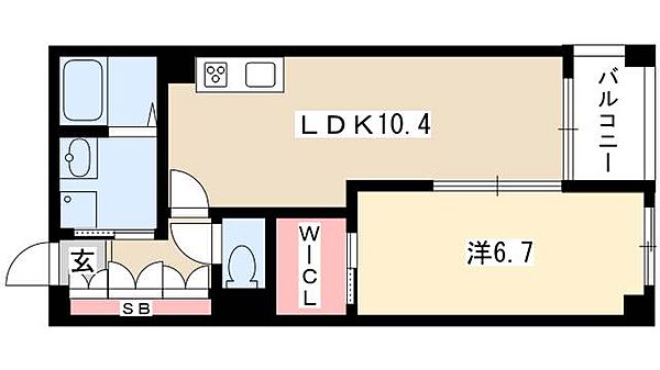 パークアクシス白壁 ｜愛知県名古屋市東区白壁2丁目(賃貸マンション1LDK・2階・44.62㎡)の写真 その2