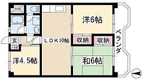 第2信栄ハイツ  ｜ 愛知県名古屋市名東区宝が丘29（賃貸マンション3LDK・1階・66.36㎡） その2