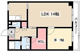 シャルマン高社  ｜ 愛知県名古屋市名東区高社2丁目117（賃貸マンション1LDK・3階・50.01㎡） その2