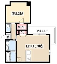 アンレーヴ山の手  ｜ 愛知県名古屋市名東区山の手2丁目1405（賃貸アパート1LDK・2階・52.89㎡） その2