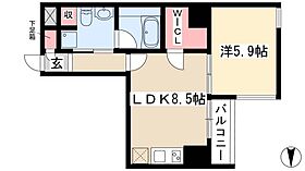 COZY阿由知通  ｜ 愛知県名古屋市昭和区阿由知通1丁目20-6（賃貸マンション1LDK・4階・37.03㎡） その2