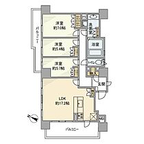 プレミスト東山公園  ｜ 愛知県名古屋市千種区新池町1丁目16-1（賃貸マンション3LDK・3階・85.26㎡） その2