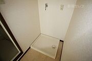 室内洗濯機置き場です。