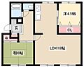 西一社団地12号棟4階5.5万円