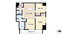 さくらヒルズニシキプラチナムレジデンス 3LDKの間取図画像