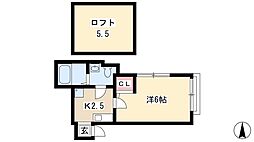 アランチェート矢田 1階/-