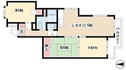 スカイラーク丘上 2階