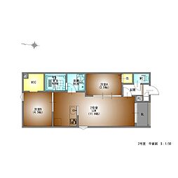 REGALEST廿軒家 2階/-