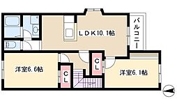 ブランシェ・憩 2階/-