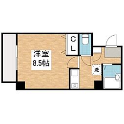 マ・メゾン吹上2002 1Kの間取図画像