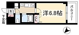 プレサンス千種駅前ネオステージ 1Kの間取図画像