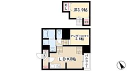 サクラ 1LDKの間取図画像