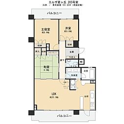 エルザ星ヶ丘 2階/-