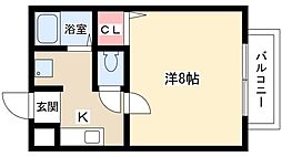 パセオ貴船 1階