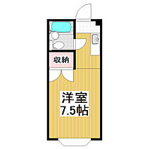 ロイヤルメゾン三浦 109 ｜ 長野県松本市女鳥羽3丁目（賃貸マンション1R・1階・19.80㎡） その2