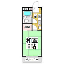 イワマハイツ 205 ｜ 長野県松本市女鳥羽2丁目（賃貸マンション1K・2階・17.50㎡） その2