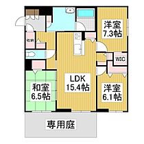 シャーメゾンステージ筑摩  ｜ 長野県松本市筑摩2丁目（賃貸マンション3LDK・1階・86.90㎡） その2