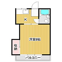 ミヤブチハイツ  ｜ 長野県松本市宮渕2丁目（賃貸アパート1K・1階・21.68㎡） その2