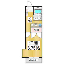 タウンパレス中野  ｜ 長野県松本市沢村1丁目（賃貸マンション1K・3階・19.76㎡） その2