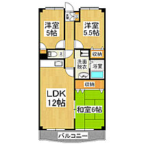 ラトゥールTOWA  ｜ 長野県松本市笹部1丁目（賃貸マンション3LDK・2階・66.18㎡） その2