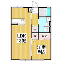 シティハイムイズミ  ｜ 長野県松本市大字島内（賃貸アパート1LDK・1階・38.72㎡） その1