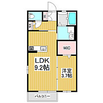 サンクベル  ｜ 長野県松本市元町1丁目（賃貸アパート1LDK・2階・34.15㎡） その2