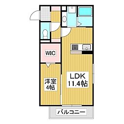 Azurea(アズレア) 1LDKの間取図画像