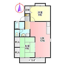 セジュール平安 101 ｜ 岐阜県羽島郡笠松町長池（賃貸アパート2LDK・1階・50.39㎡） その2