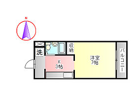 アビタシオンK5 203 ｜ 岐阜県瑞穂市古橋（賃貸アパート1K・2階・21.00㎡） その2