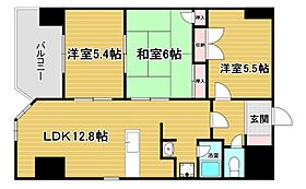 ウィルステージ霧ヶ丘 404 ｜ 福岡県北九州市小倉北区高坊2丁目9-25（賃貸マンション3LDK・4階・69.79㎡） その2