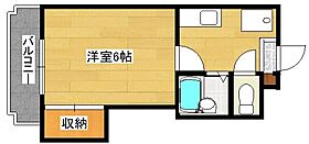 リファレンス葉山 303 ｜ 福岡県北九州市小倉南区葉山町2丁目1-10（賃貸マンション1K・3階・21.42㎡） その2