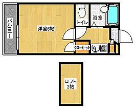 コンフォート守恒I 104 ｜ 福岡県北九州市小倉南区守恒本町1丁目1-22（賃貸アパート1K・1階・18.34㎡） その2