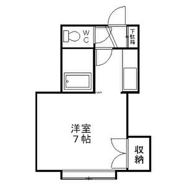 パステル北24B 00101｜北海道札幌市北区北二十四条西１４丁目(賃貸アパート1K・2階・20.90㎡)の写真 その1