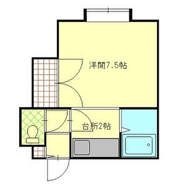 パステル北24B 00105｜北海道札幌市北区北二十四条西１４丁目(賃貸アパート1K・2階・20.00㎡)の写真 その1