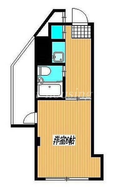 東京都小金井市前原町1丁目(賃貸マンション1K・2階・18.15㎡)の写真 その2