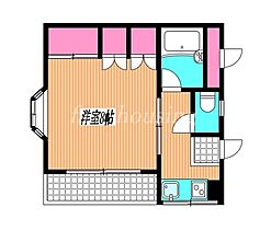 東京都三鷹市深大寺3丁目（賃貸マンション1K・2階・23.00㎡） その2