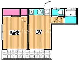 東京都小金井市前原町3丁目（賃貸アパート1DK・2階・29.00㎡） その2