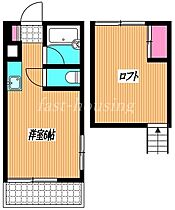 東京都小金井市緑町1丁目（賃貸アパート1R・1階・15.12㎡） その2