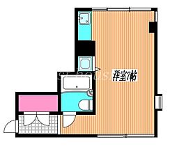 YSハウズ ワンルームの間取図画像