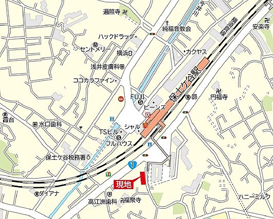 物件の所在地で...