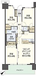 間取図画像 3LDK