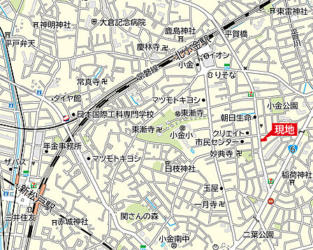 現地案内図